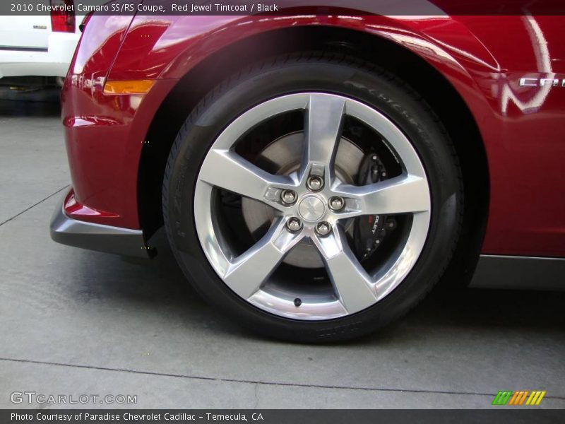 Red Jewel Tintcoat / Black 2010 Chevrolet Camaro SS/RS Coupe