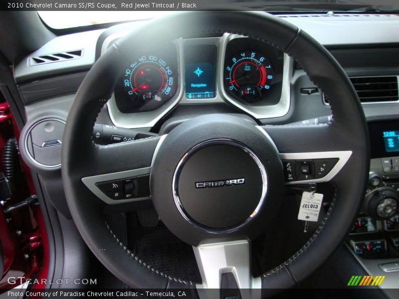 Red Jewel Tintcoat / Black 2010 Chevrolet Camaro SS/RS Coupe