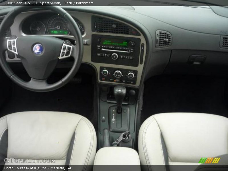 Black / Parchment 2006 Saab 9-5 2.3T Sport Sedan