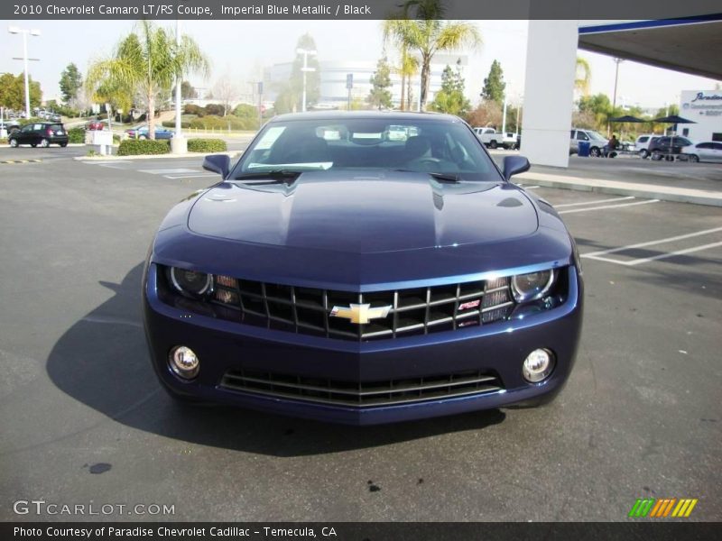 Imperial Blue Metallic / Black 2010 Chevrolet Camaro LT/RS Coupe