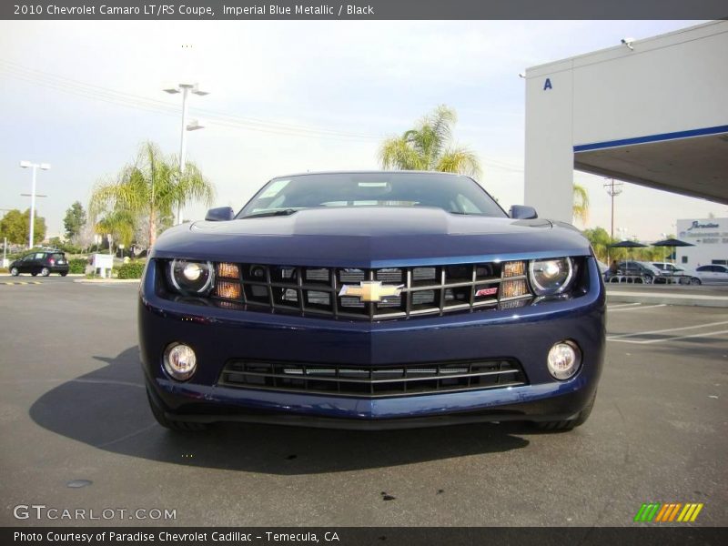 Imperial Blue Metallic / Black 2010 Chevrolet Camaro LT/RS Coupe