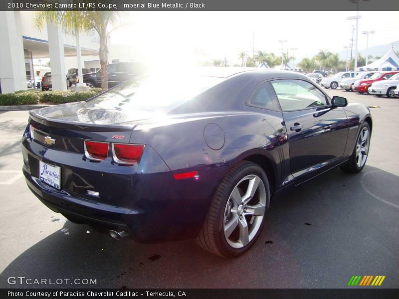 Imperial Blue Metallic / Black 2010 Chevrolet Camaro LT/RS Coupe