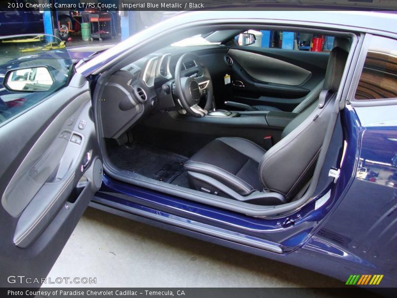 Imperial Blue Metallic / Black 2010 Chevrolet Camaro LT/RS Coupe
