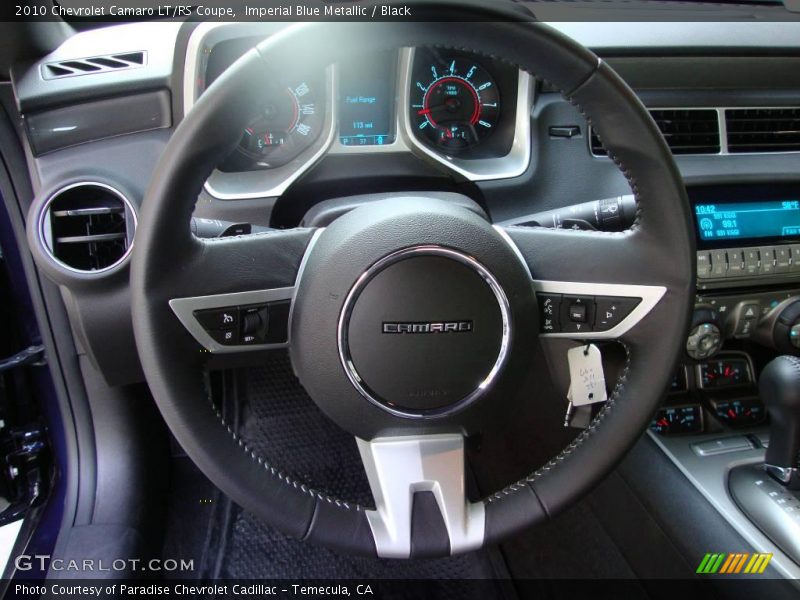 Imperial Blue Metallic / Black 2010 Chevrolet Camaro LT/RS Coupe