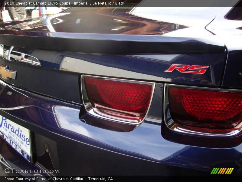 Imperial Blue Metallic / Black 2010 Chevrolet Camaro LT/RS Coupe