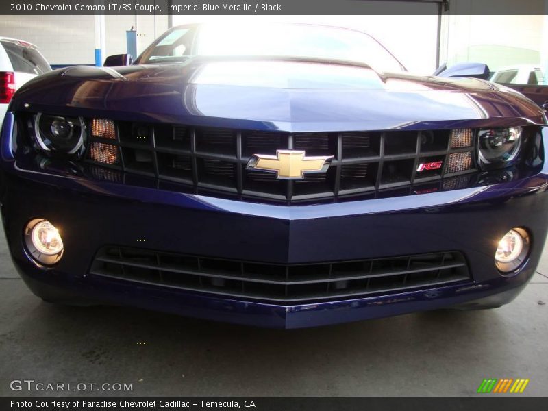 Imperial Blue Metallic / Black 2010 Chevrolet Camaro LT/RS Coupe