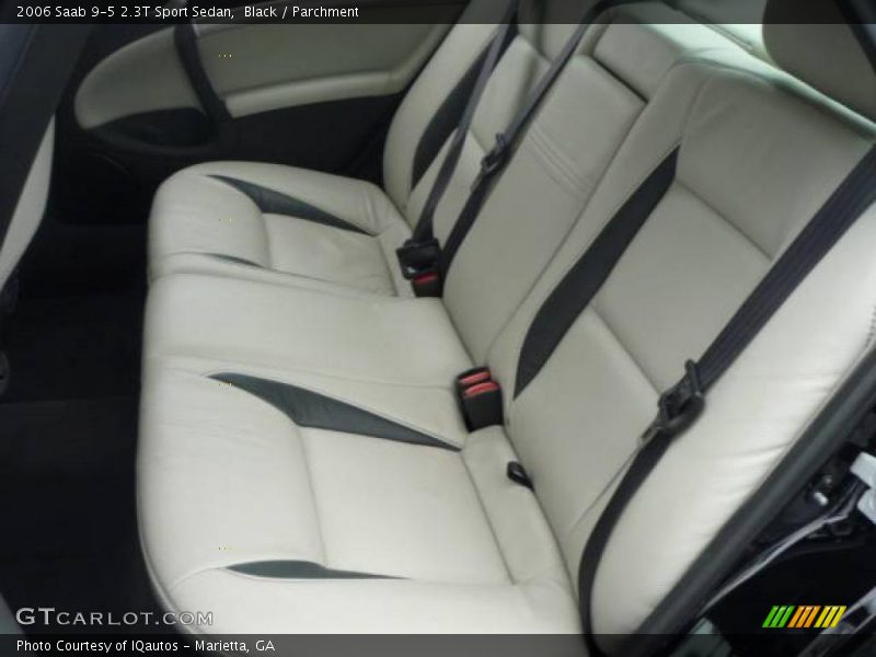 Black / Parchment 2006 Saab 9-5 2.3T Sport Sedan