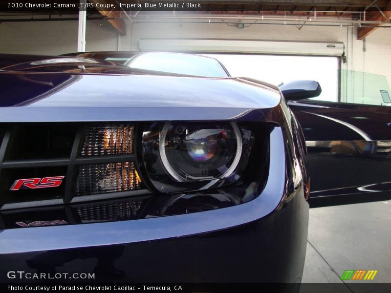 Imperial Blue Metallic / Black 2010 Chevrolet Camaro LT/RS Coupe