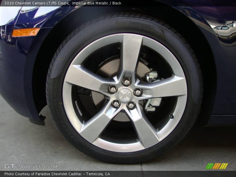 Imperial Blue Metallic / Black 2010 Chevrolet Camaro LT/RS Coupe