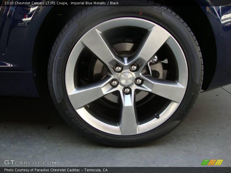 Imperial Blue Metallic / Black 2010 Chevrolet Camaro LT/RS Coupe