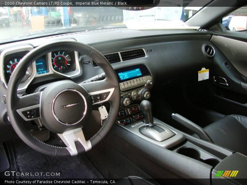 Imperial Blue Metallic / Black 2010 Chevrolet Camaro LT/RS Coupe