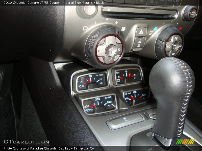 Imperial Blue Metallic / Black 2010 Chevrolet Camaro LT/RS Coupe
