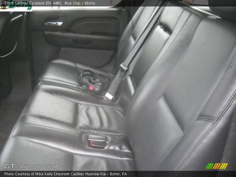 Blue Chip / Ebony 2008 Cadillac Escalade ESV AWD