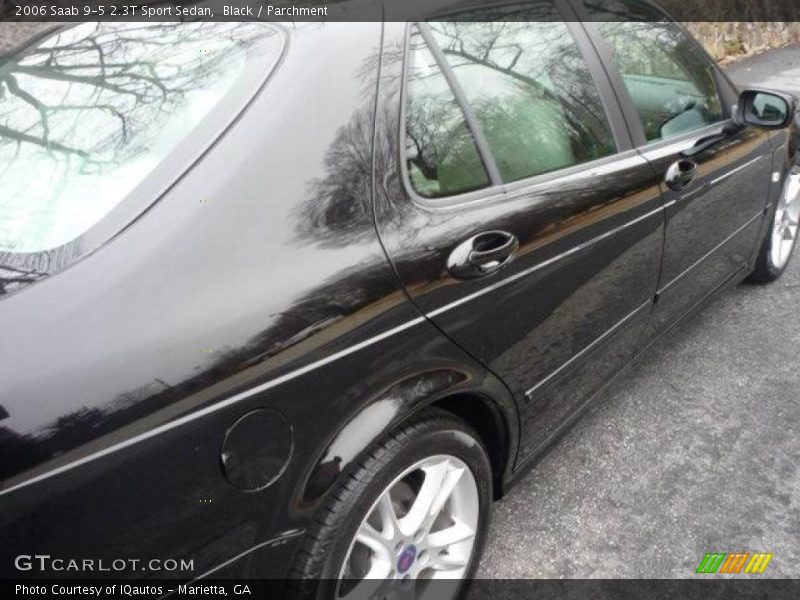 Black / Parchment 2006 Saab 9-5 2.3T Sport Sedan