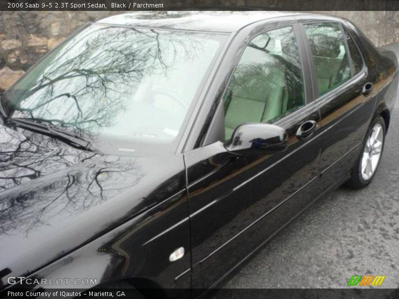 Black / Parchment 2006 Saab 9-5 2.3T Sport Sedan