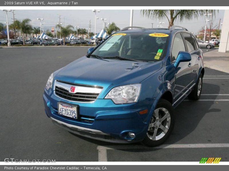 Aquamarine / Tan 2009 Saturn VUE XR V6