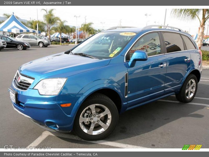 Aquamarine / Tan 2009 Saturn VUE XR V6