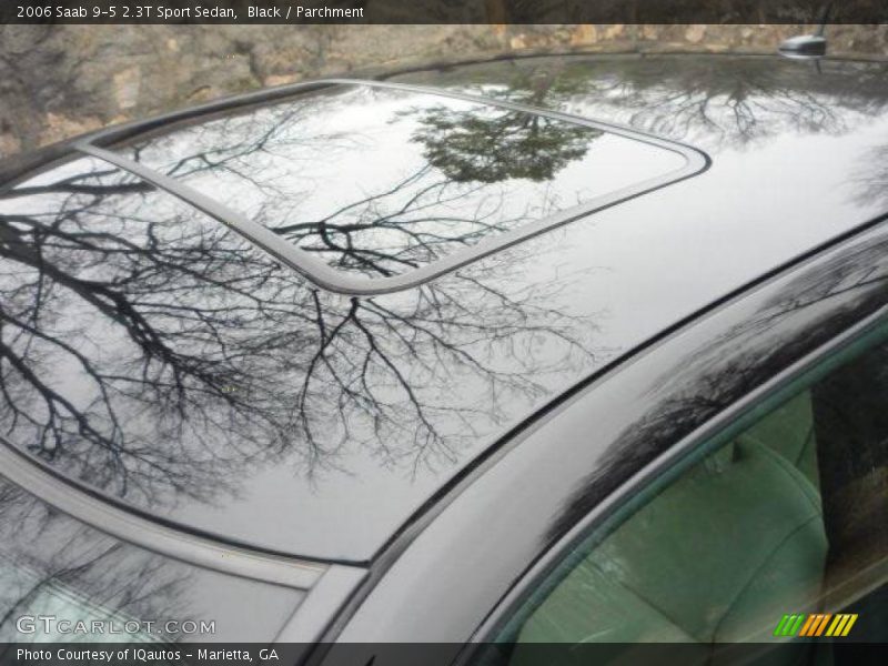 Black / Parchment 2006 Saab 9-5 2.3T Sport Sedan