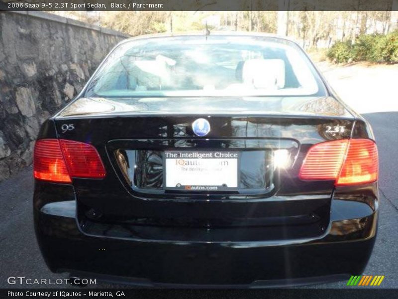 Black / Parchment 2006 Saab 9-5 2.3T Sport Sedan