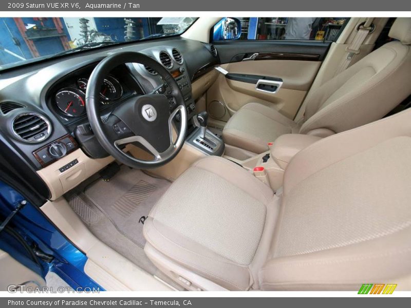 Aquamarine / Tan 2009 Saturn VUE XR V6