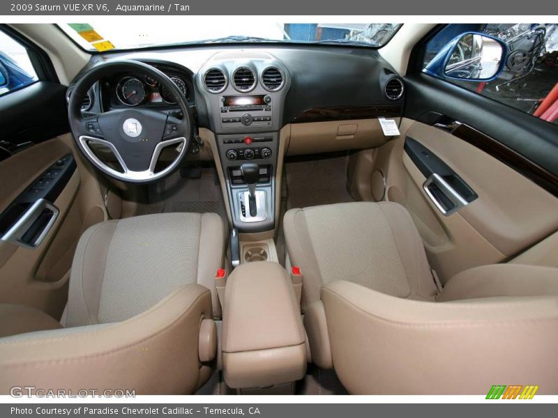 Aquamarine / Tan 2009 Saturn VUE XR V6