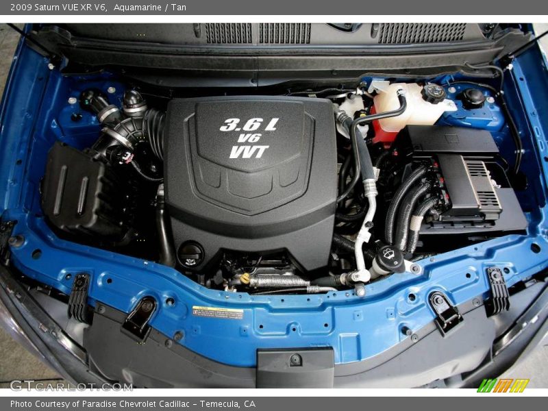 Aquamarine / Tan 2009 Saturn VUE XR V6