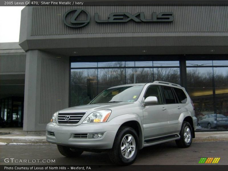 Silver Pine Metallic / Ivory 2005 Lexus GX 470