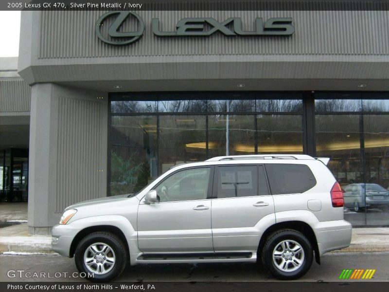 Silver Pine Metallic / Ivory 2005 Lexus GX 470