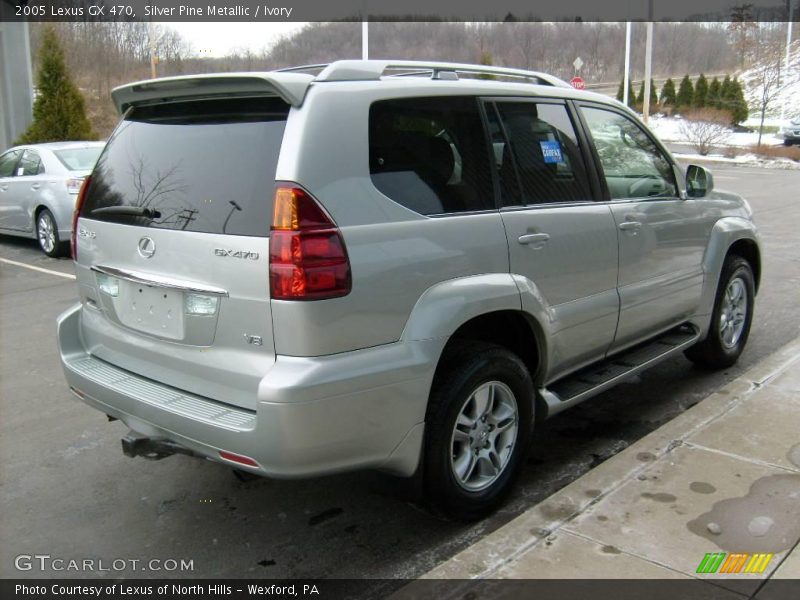 Silver Pine Metallic / Ivory 2005 Lexus GX 470
