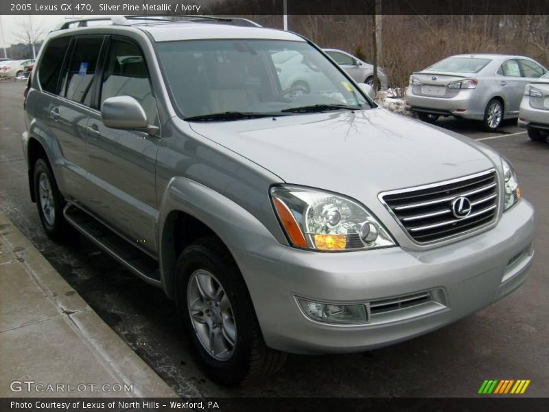 Silver Pine Metallic / Ivory 2005 Lexus GX 470