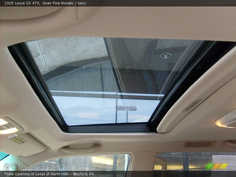 Silver Pine Metallic / Ivory 2005 Lexus GX 470
