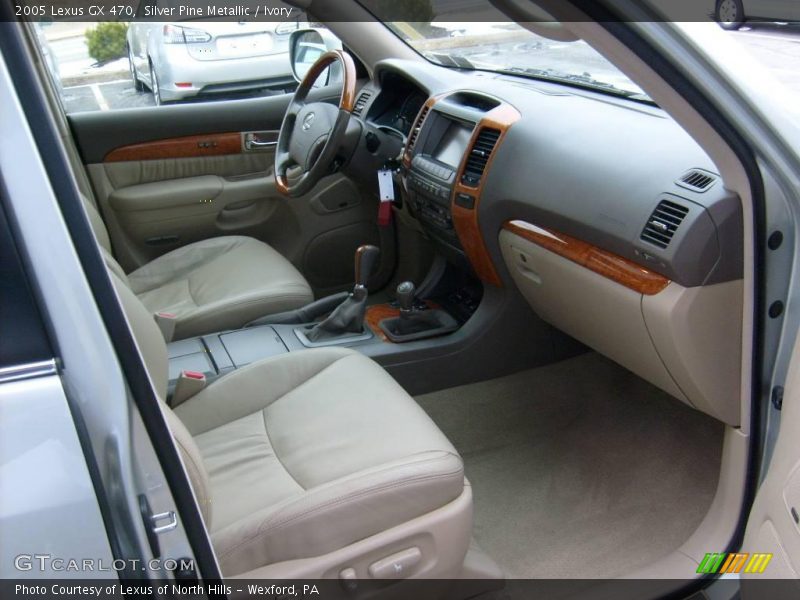 Silver Pine Metallic / Ivory 2005 Lexus GX 470
