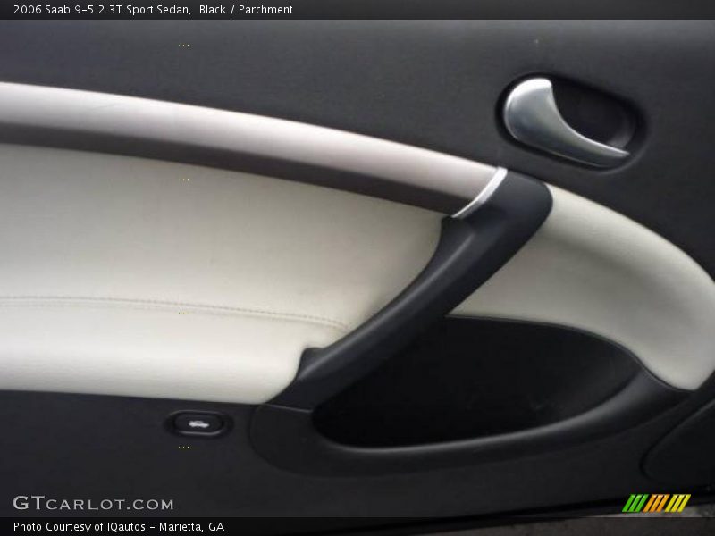 Black / Parchment 2006 Saab 9-5 2.3T Sport Sedan