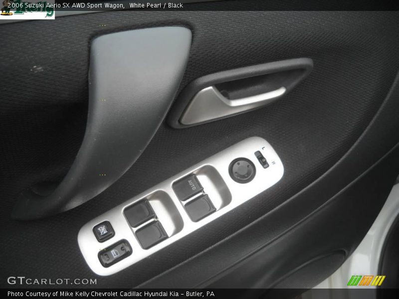 White Pearl / Black 2006 Suzuki Aerio SX AWD Sport Wagon
