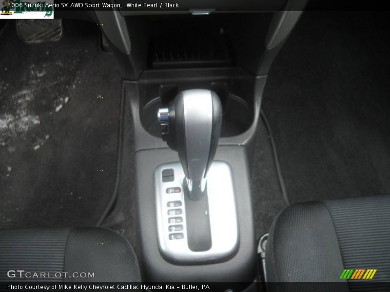 White Pearl / Black 2006 Suzuki Aerio SX AWD Sport Wagon