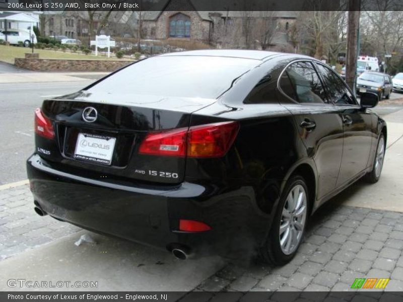 Black Onyx / Black 2006 Lexus IS 250 AWD