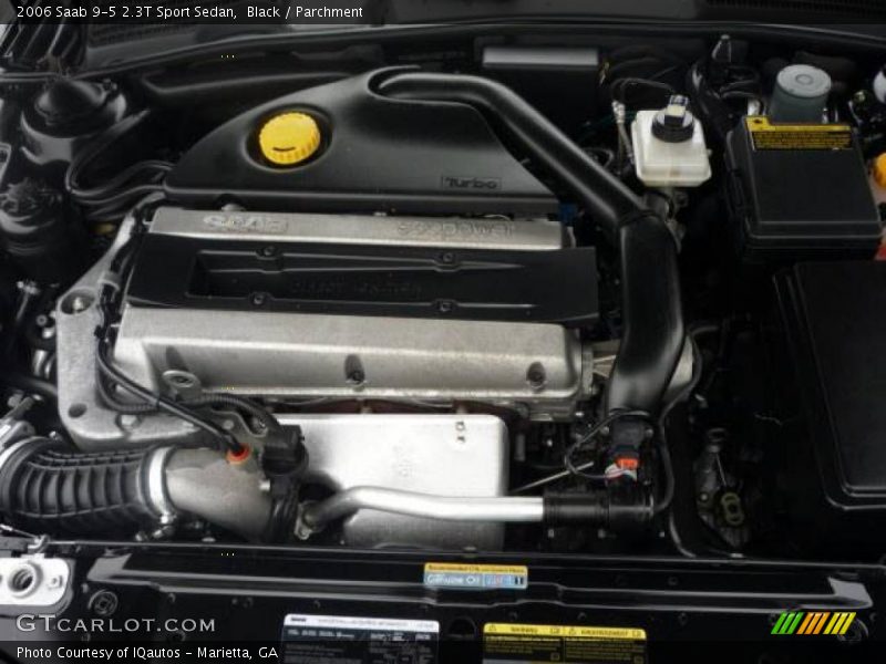 Black / Parchment 2006 Saab 9-5 2.3T Sport Sedan