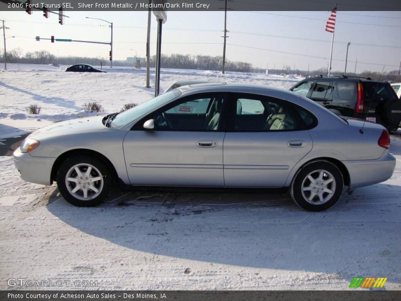 Silver Frost Metallic / Medium/Dark Flint Grey 2006 Ford Taurus SEL