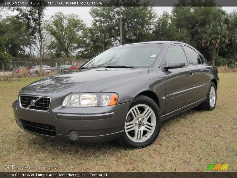 Titanium Gray Metallic / Graphite 2006 Volvo S60 2.5T