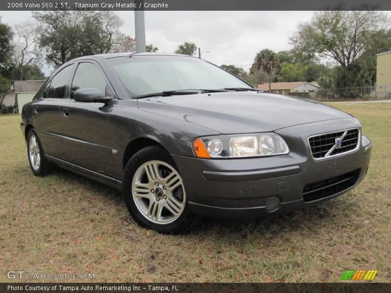 Titanium Gray Metallic / Graphite 2006 Volvo S60 2.5T