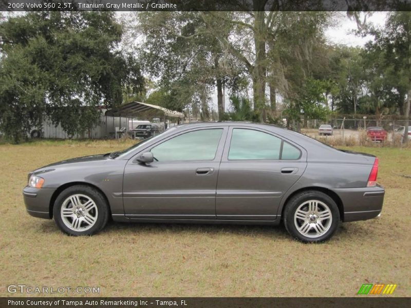 Titanium Gray Metallic / Graphite 2006 Volvo S60 2.5T