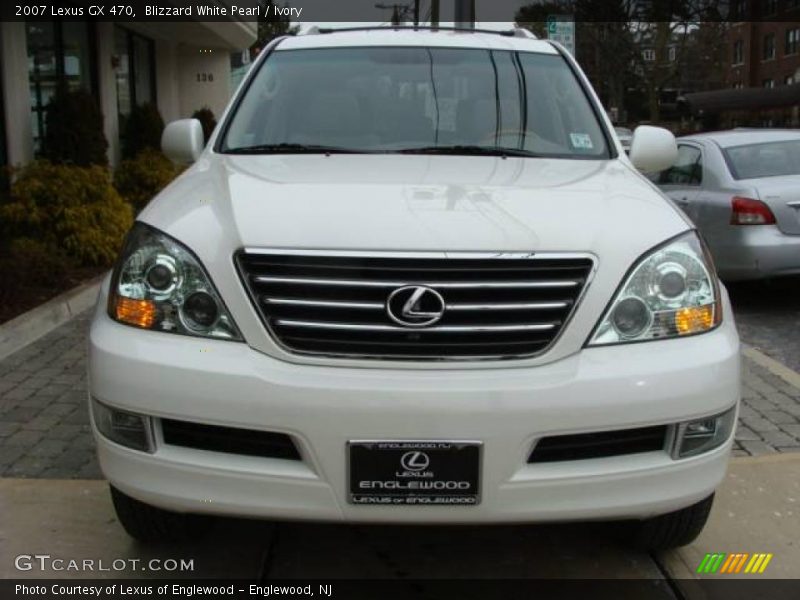 Blizzard White Pearl / Ivory 2007 Lexus GX 470