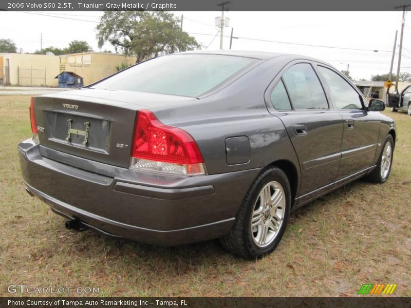 Titanium Gray Metallic / Graphite 2006 Volvo S60 2.5T