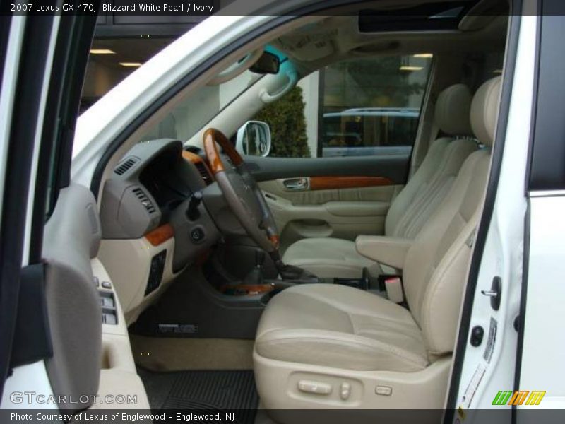 Blizzard White Pearl / Ivory 2007 Lexus GX 470