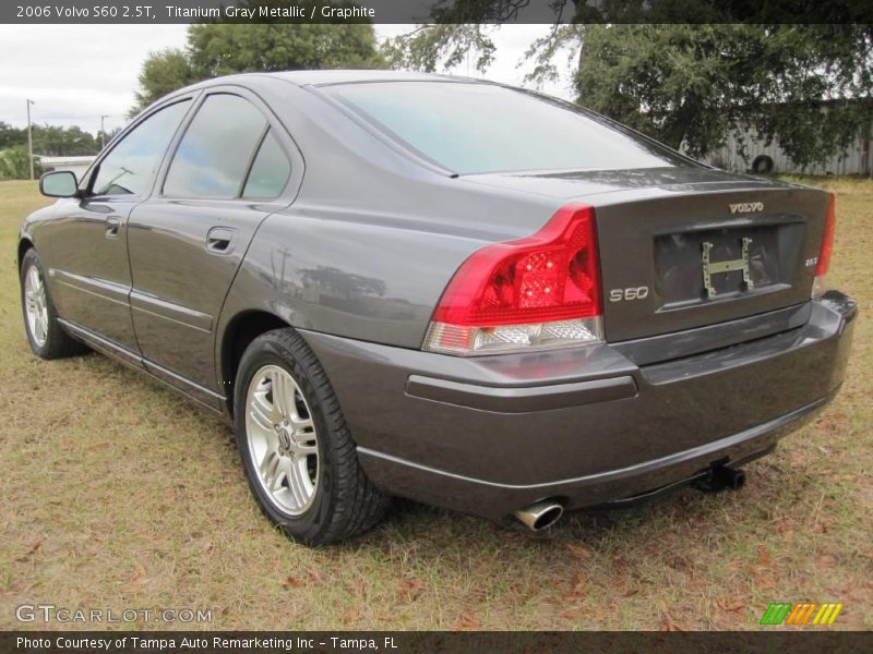 Titanium Gray Metallic / Graphite 2006 Volvo S60 2.5T
