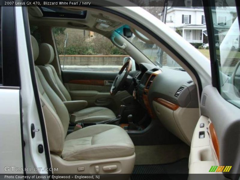 Blizzard White Pearl / Ivory 2007 Lexus GX 470