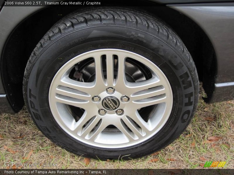 Titanium Gray Metallic / Graphite 2006 Volvo S60 2.5T