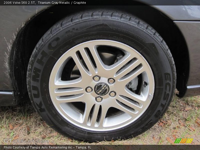 Titanium Gray Metallic / Graphite 2006 Volvo S60 2.5T