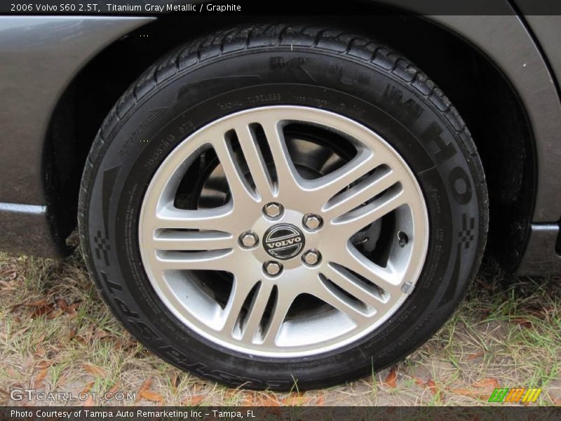 Titanium Gray Metallic / Graphite 2006 Volvo S60 2.5T