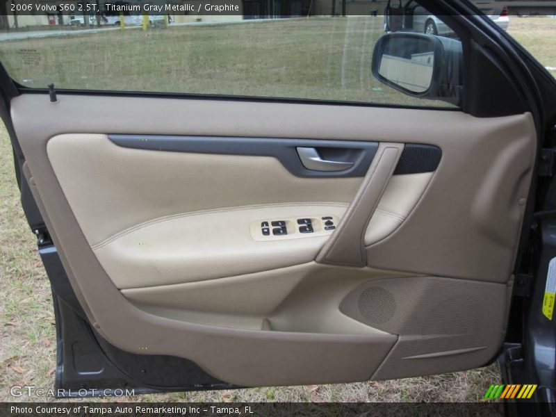 Titanium Gray Metallic / Graphite 2006 Volvo S60 2.5T